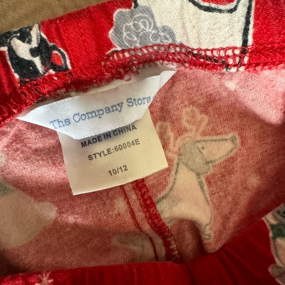 The Company Store PJs pants - size 10/12 - Picture 4 of 4